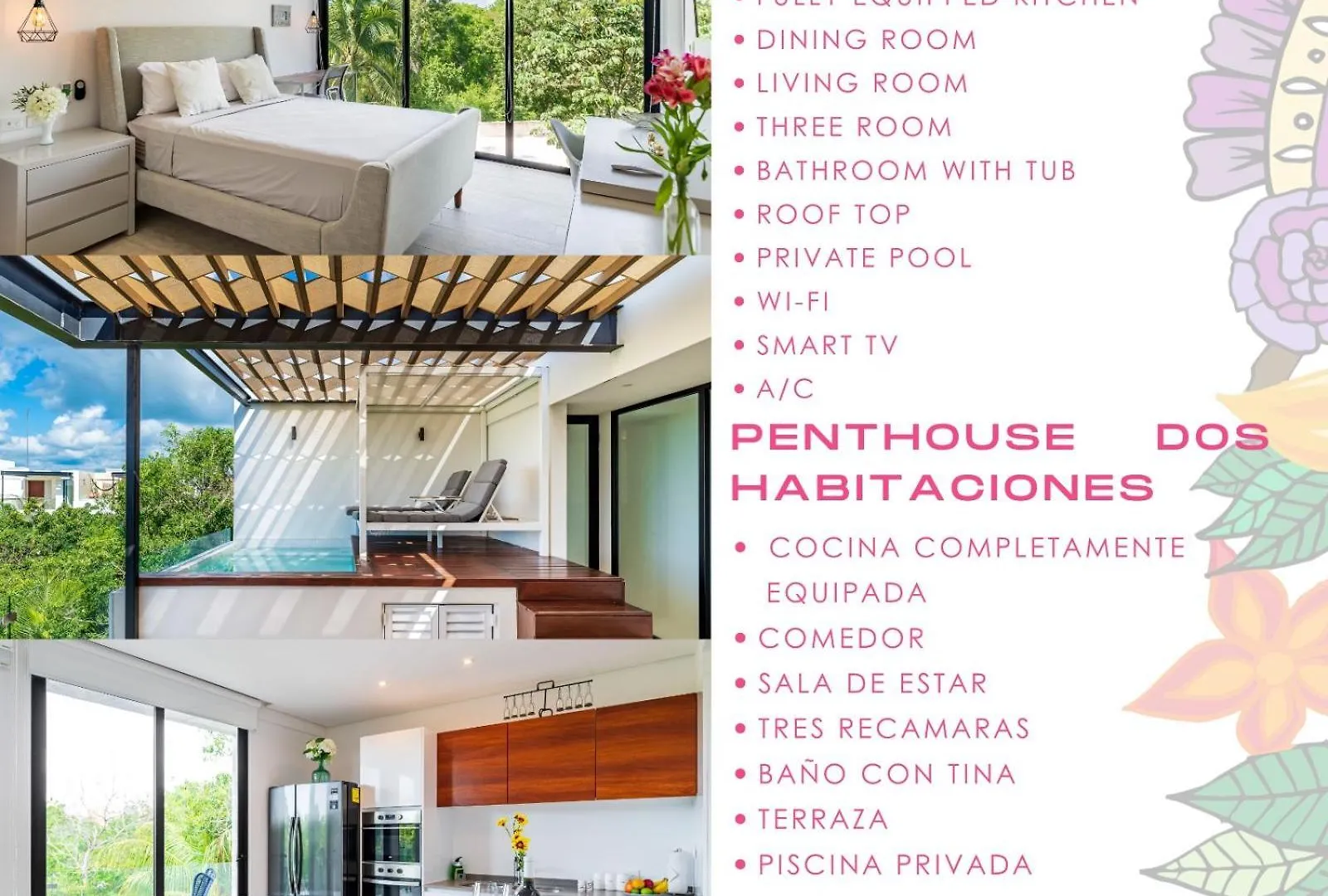 Apartment Panoramic By Alegria Rentals And Sandy Powerful Tulum Mexico